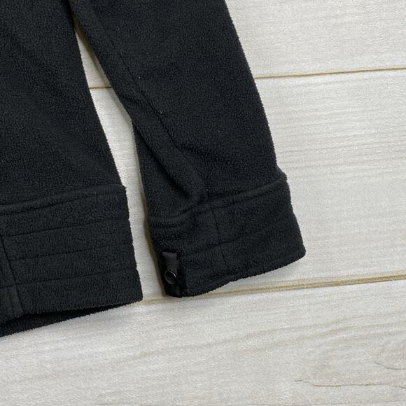 The North Face Jacket Womens M Black Fleece Full Zip Warm Winter Sweatshirt - Picture 2 of 9
